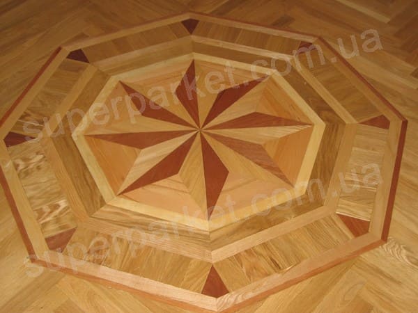 укладка паркета розетка